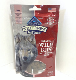 Blue Buffalo Blue Buffalo Wilderness 100% Grain-Free Wild Bits Salmon Recipe Dog Treats - 4 oz