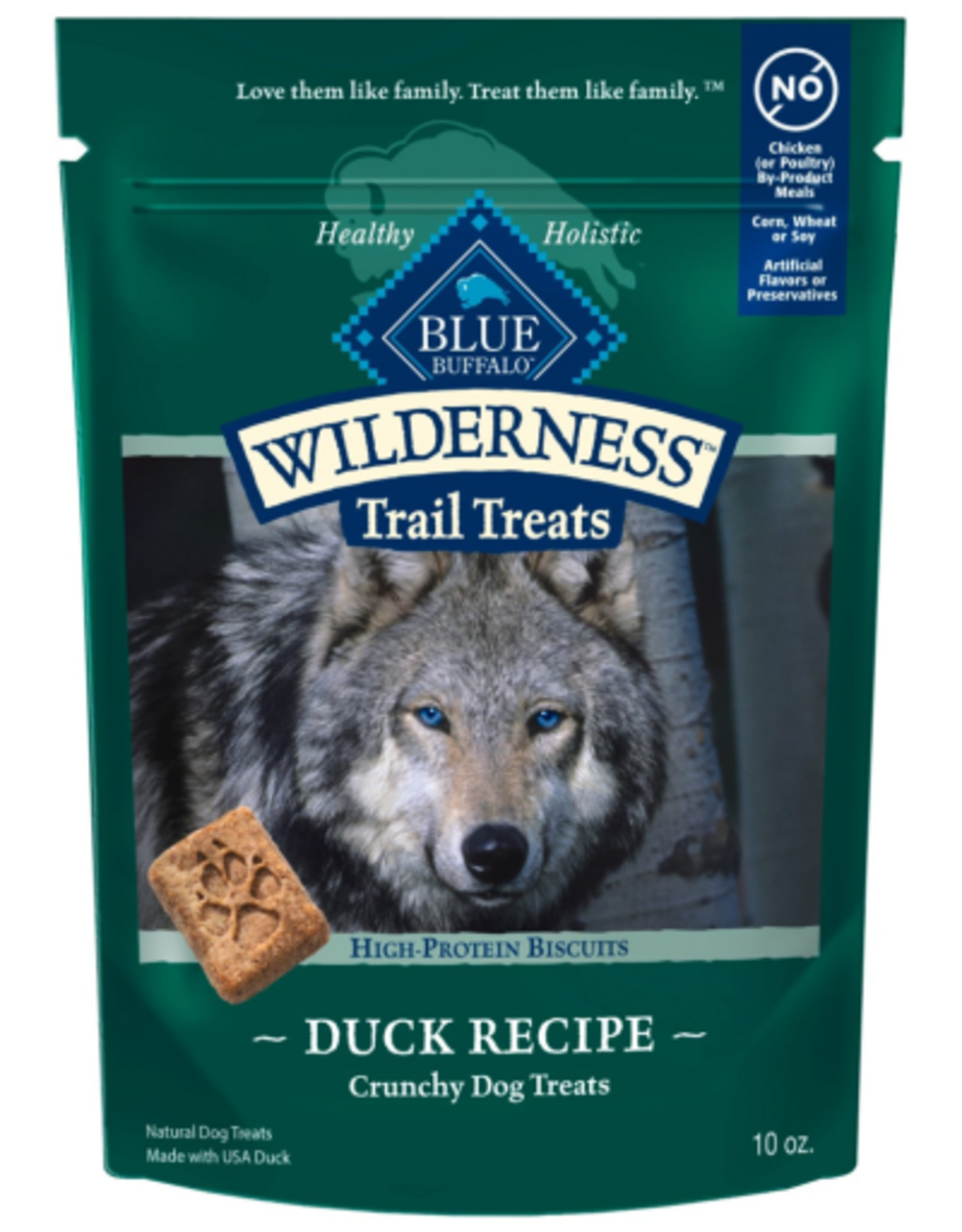 Blue Buffalo Blue Buffalo Wilderness Trail Treats Crunchy Dog Treats Duck - 10 oz