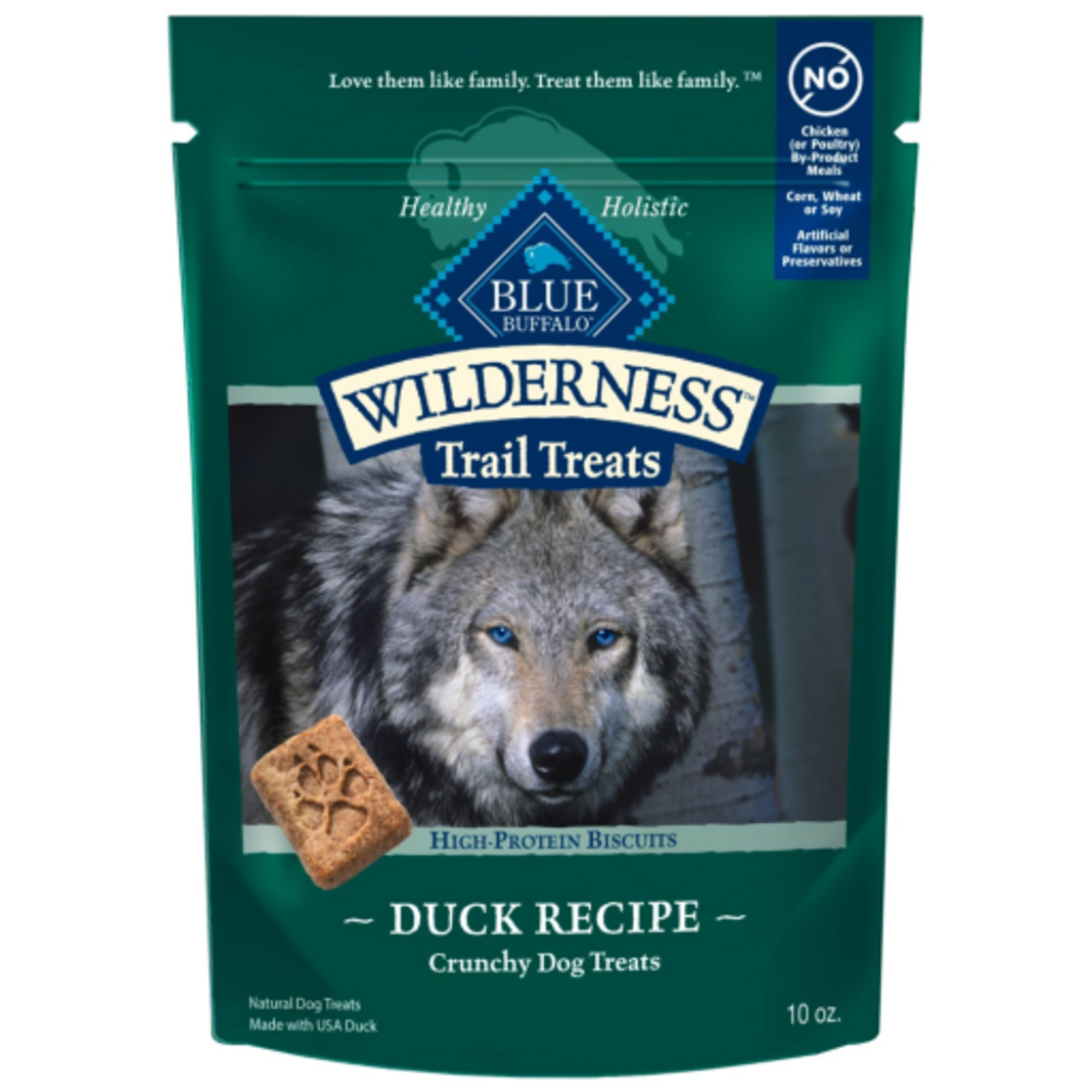 Blue Buffalo Blue Buffalo Wilderness Trail Treats Crunchy Dog Treats Duck - 10 oz