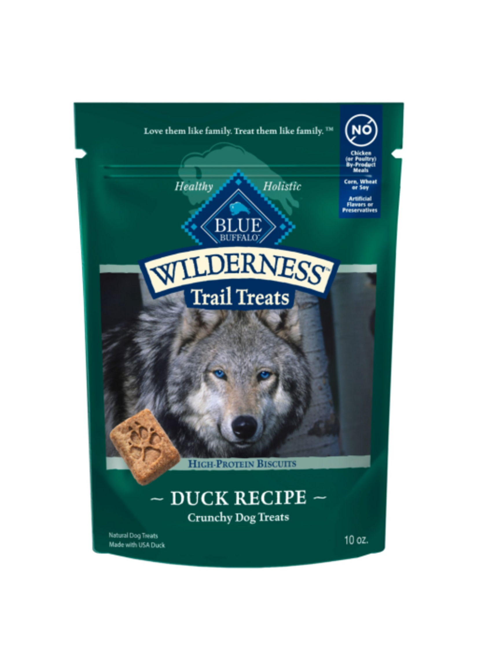 Blue Buffalo Blue Buffalo Wilderness Trail Treats Crunchy Dog Treats Duck - 10 oz