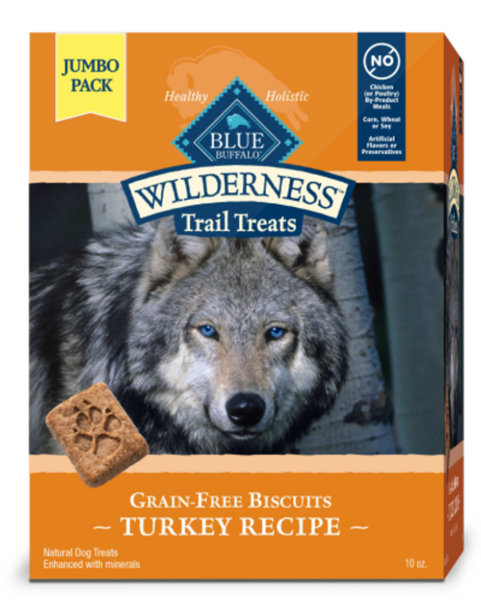 Blue Buffalo Blue Buffalo Wilderness Trail Treats Crunchy Dog Treats Turkey - 10 oz.