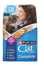 Nestle Purina Purina Cat Chow Complete Dry Cat Food Chicken - 3.15 lb.