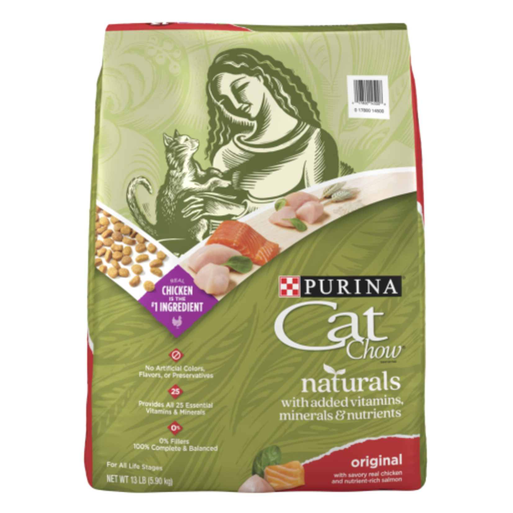 Nestle Purina Purina Cat Chow Naturals Dry Cat Food - 13 lb