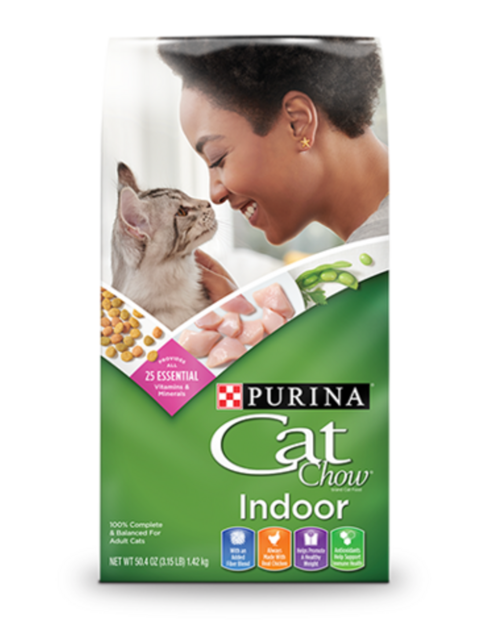 Nestle Purina Purina Cat Chow Indoor Dry Cat Food Chicken - 15 lb.