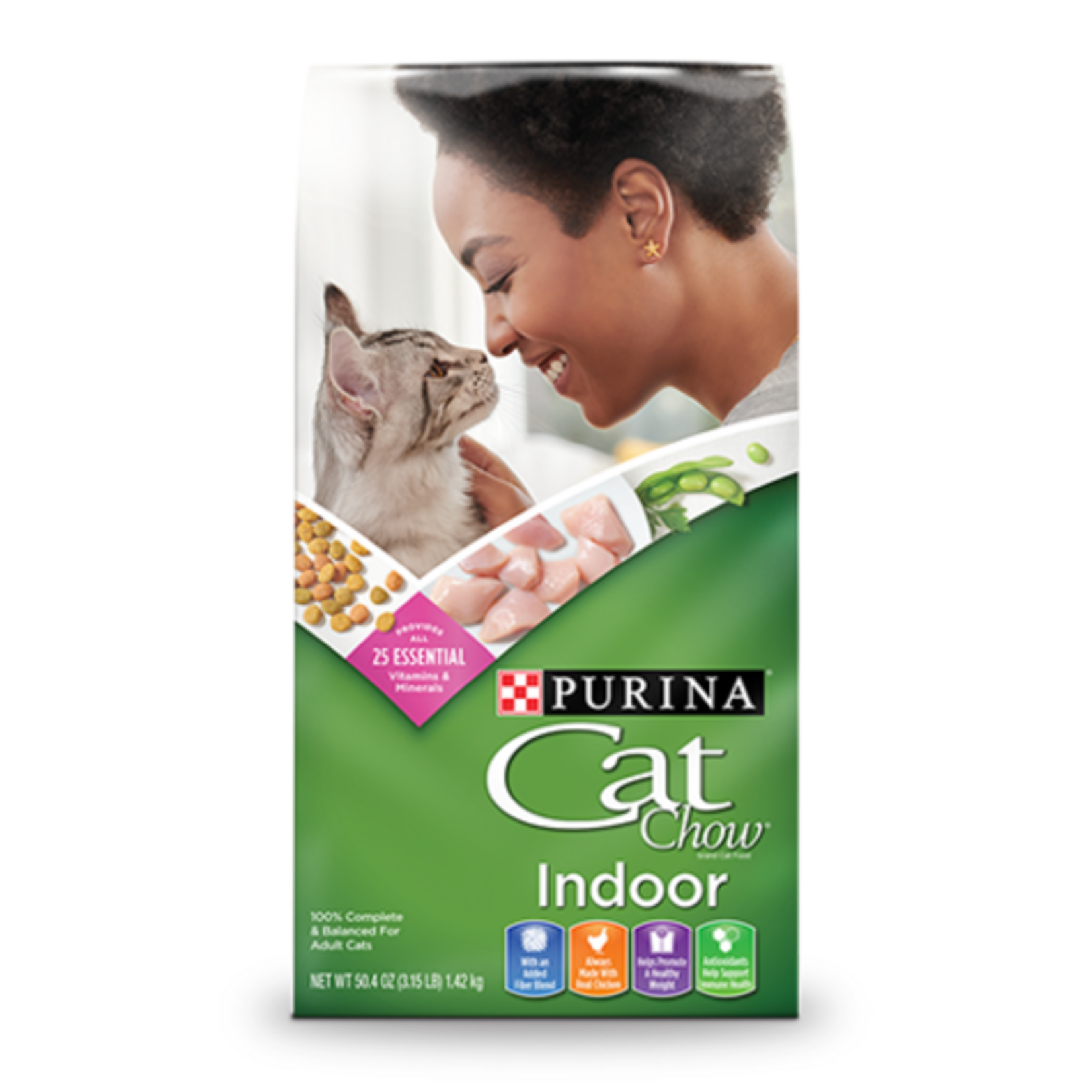 Nestle Purina Purina Cat Chow Indoor Dry Cat Food Chicken - 15 lb.