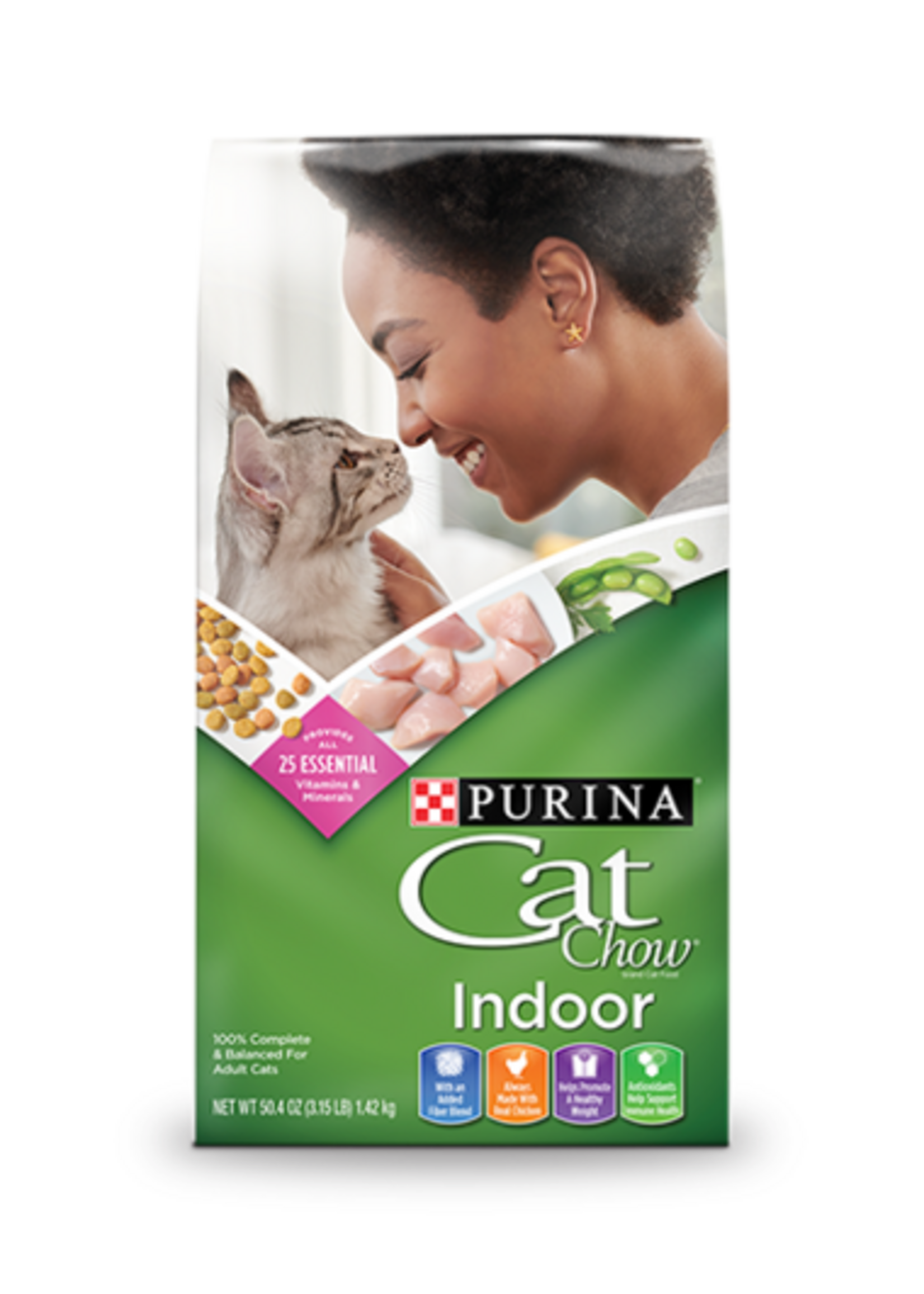 Nestle Purina Purina Cat Chow Indoor Dry Cat Food Chicken - 15 lb.