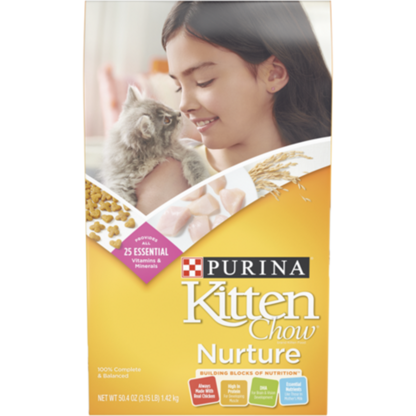 Nestle Purina Purina Kitten Chow Nurture Dry Cat Food - 6.3 lb