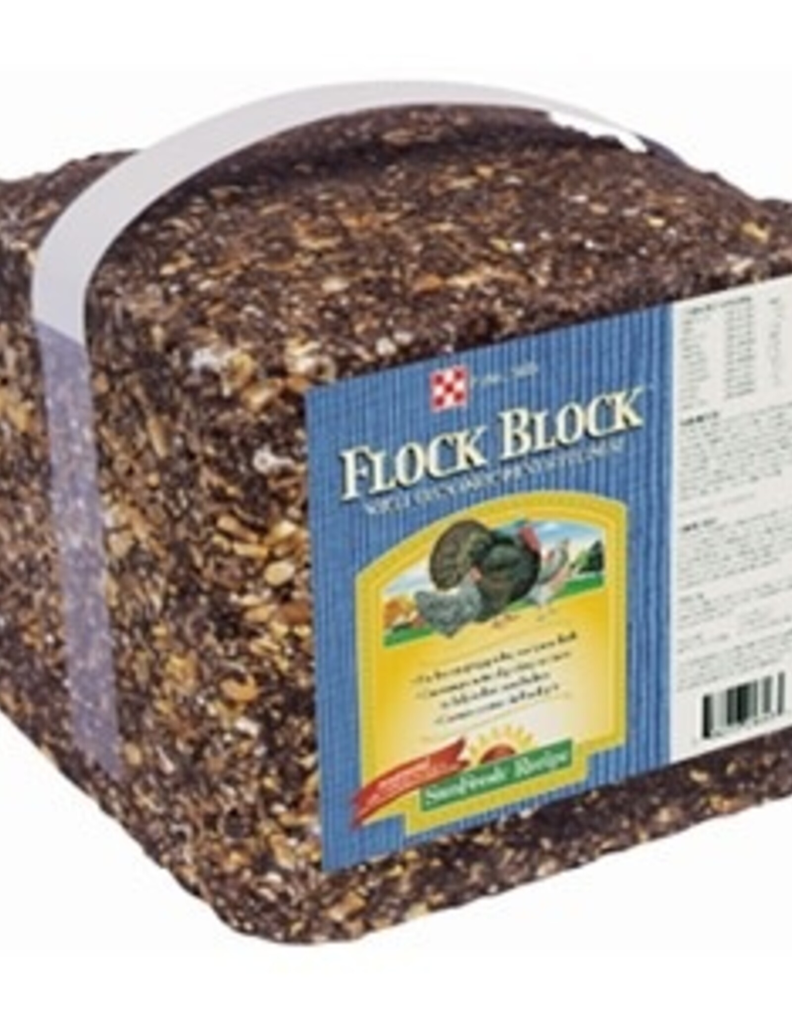 Purina Mills Purina Mills Flock Block Poultry Supplement Whole Grain - 25 Lbs.