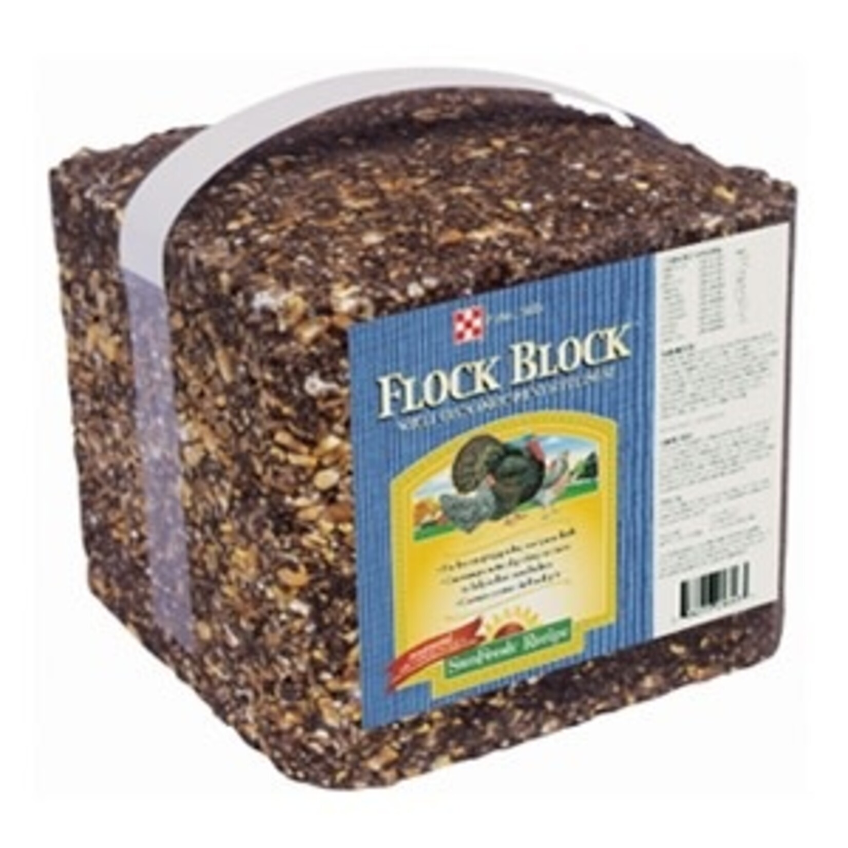 Purina Mills Purina Mills Flock Block Poultry Supplement Whole Grain - 25 Lbs.