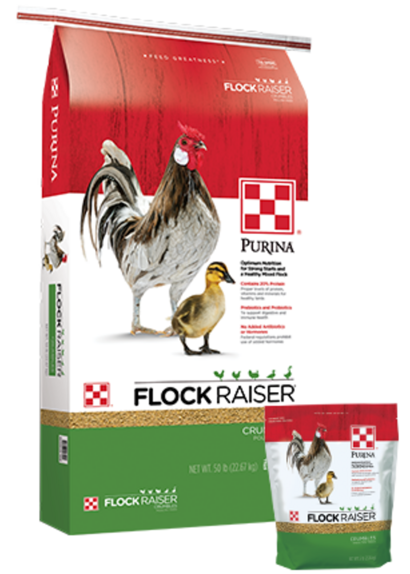 Purina Mills Purina Mills Flock Raiser Crumbles - 50 lb