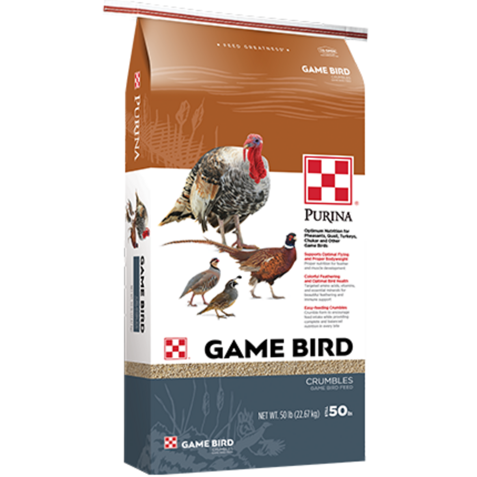 Purina Mills Purina Mills Game Bird Maintenance - 50 lbs