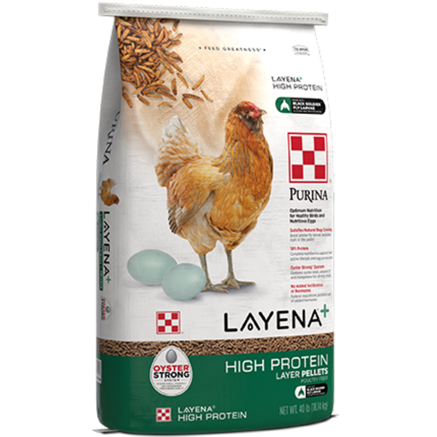 Purina Mills Purina Mills Layena+ High Protein Layer Pellets - 40 lbs