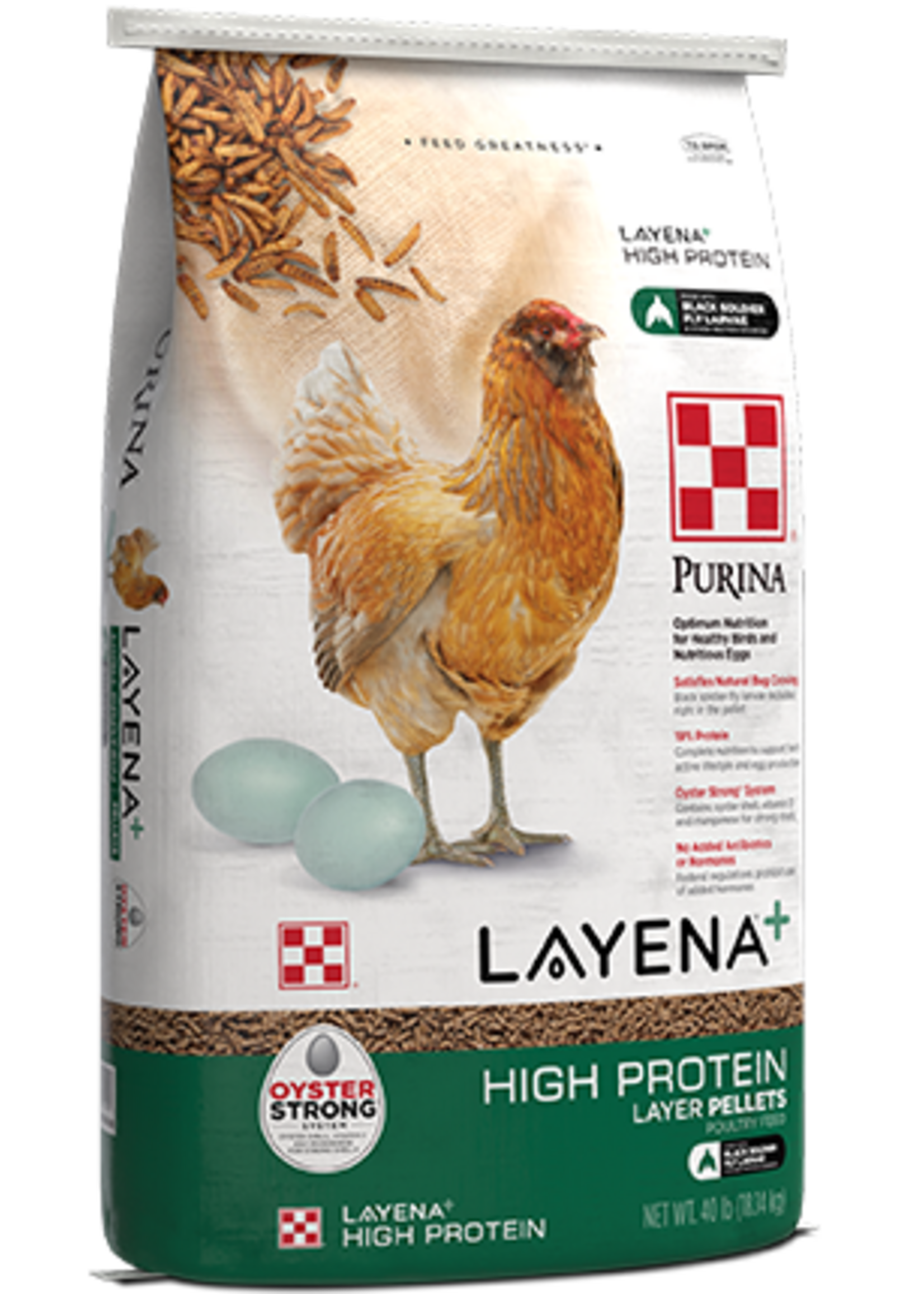Purina Mills Purina Mills Layena+ High Protein Layer Pellets - 40 lbs