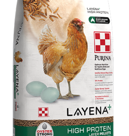 Purina Mills Purina Mills Layena+ High Protein Layer Pellets - 40 lbs