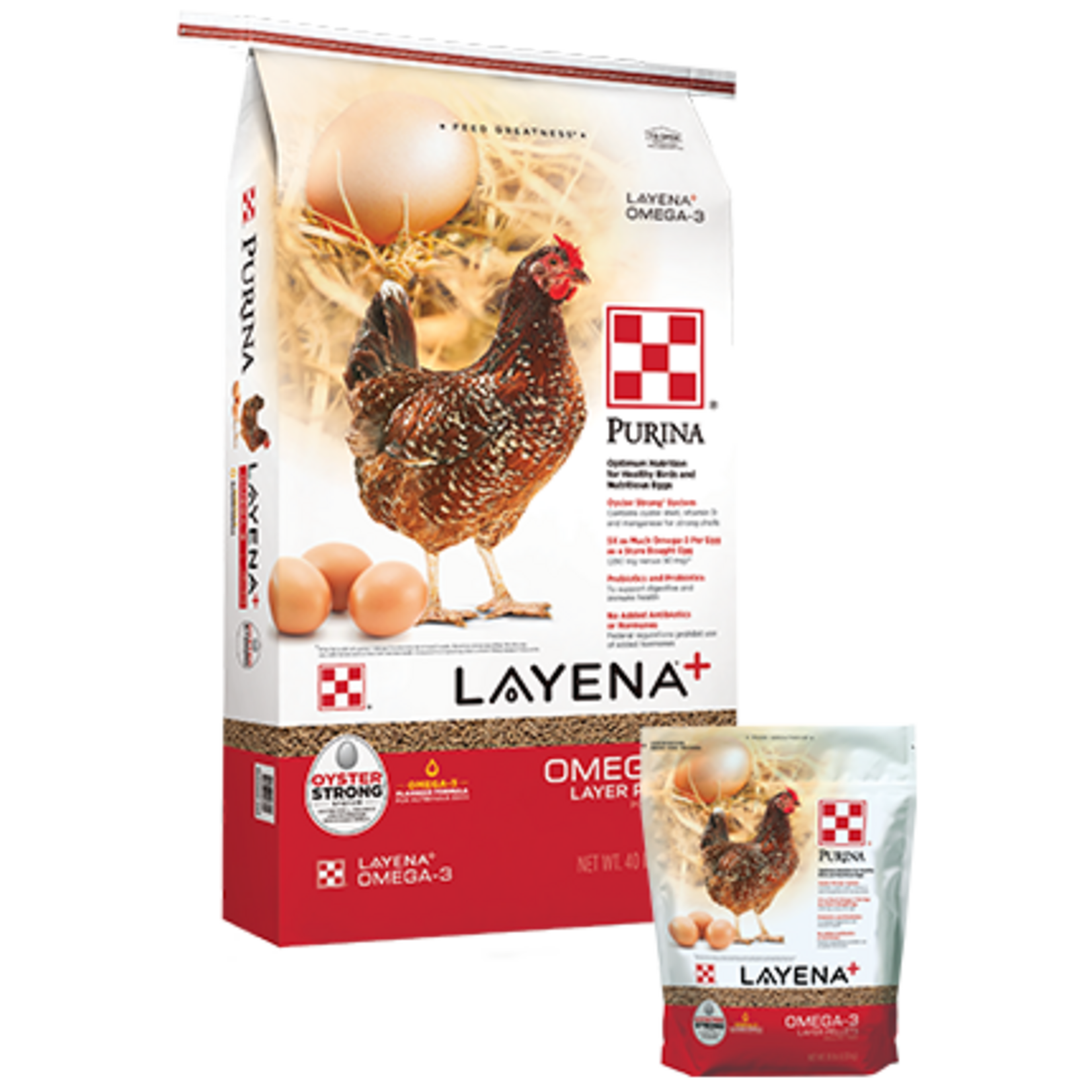 Purina Mills Purina Mills Layena+ Omega Pellets - 40 lbs