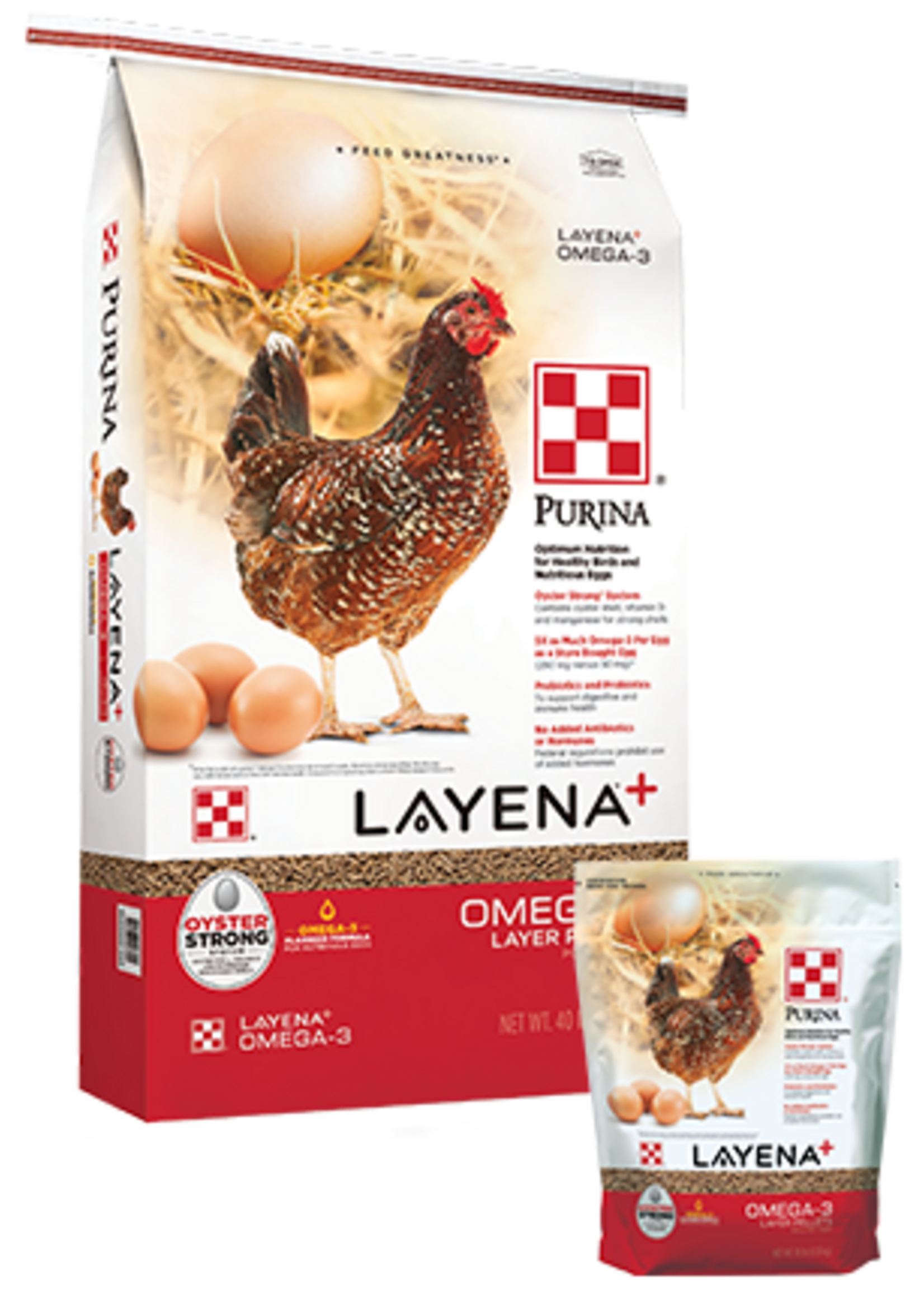 Purina Mills Purina Mills Layena+ Omega Pellets - 40 lbs