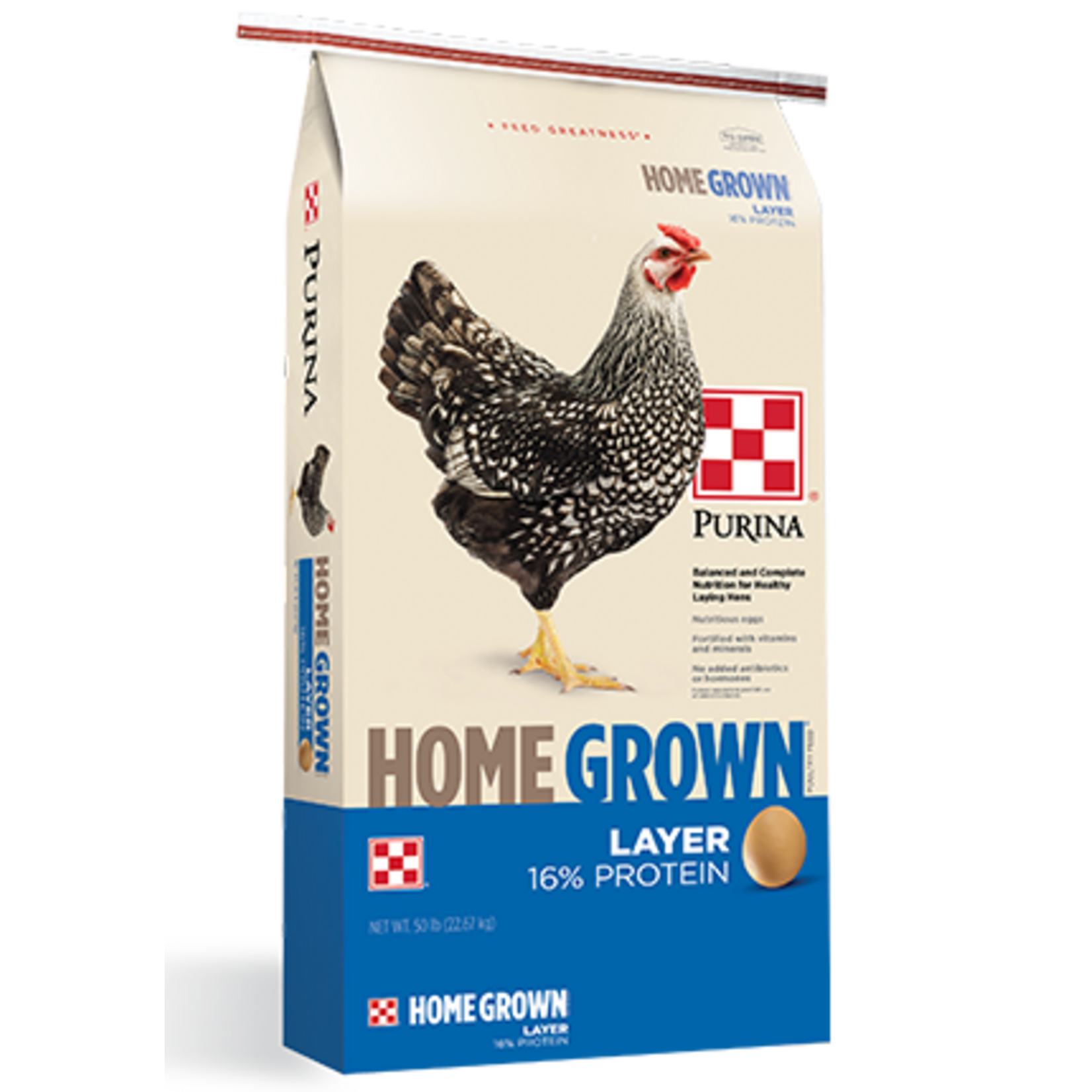 Purina Mills Purina Mills HOME GROWN LAYER CRUMBLES NO CORN/SOY - 50 LBS