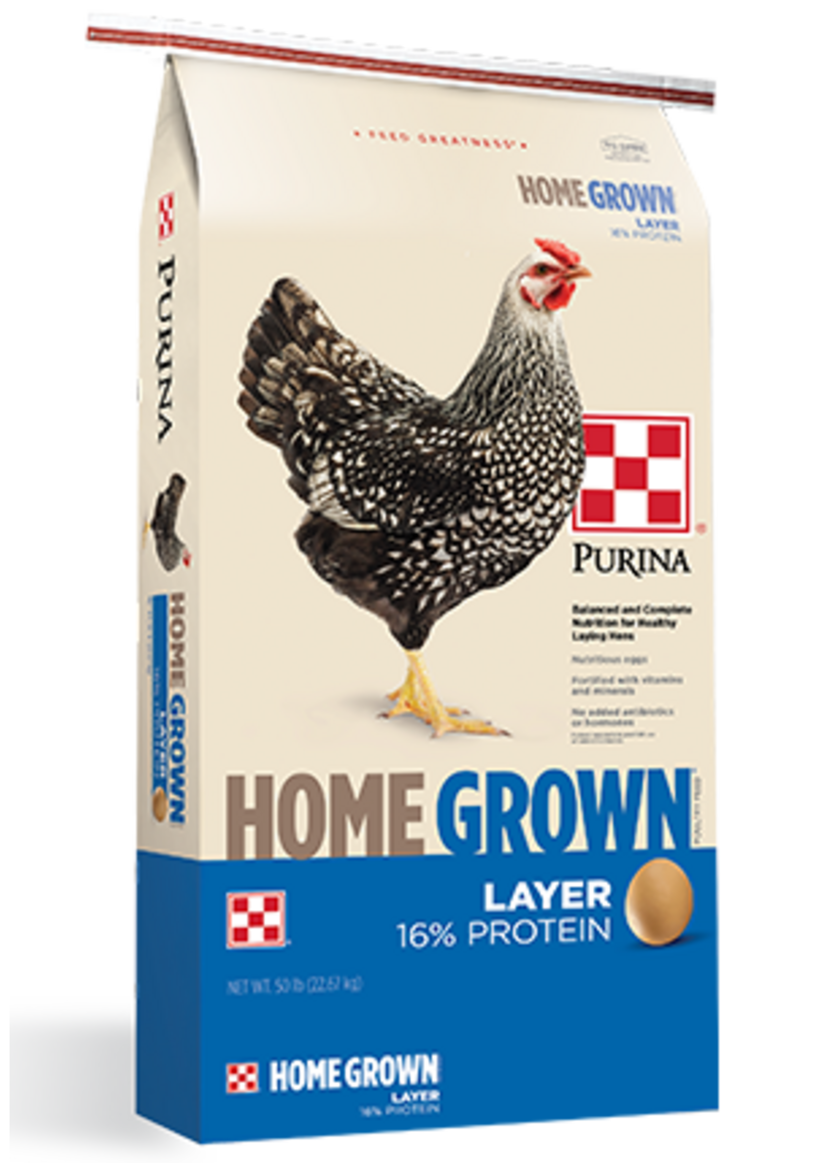 Purina Mills Purina Mills HOME GROWN LAYER CRUMBLES NO CORN/SOY - 50 LBS