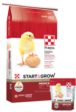 Purina Mills Purina Mills START & GROW MEDICATED - 25 LB