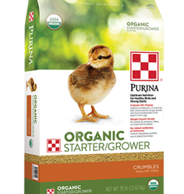 Purina Mills Purina Mills ORGANIC STARTER/GROWER CRUMBLES - 35 LB
