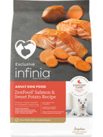 Exclusive PMI EXCLUSIVE INFINIA DOG SALMON & SWEET POTATO 30 lbs