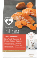 Exclusive PMI EXCLUSIVE INFINIA DOG SALMON & SWEET POTATO 30 lbs