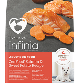 Exclusive PMI EXCLUSIVE INFINIA DOG SALMON & SWEET POTATO 30 lbs