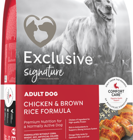 Exclusive PMI EXCLUSIVE SIGNATURE CHICKEN & BROWN RICE DOG 30 lbs