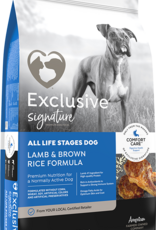 Exclusive PMI EXCLUSIVE SIGNATURE LAMB & BROWN RICE DOG 15 lbs