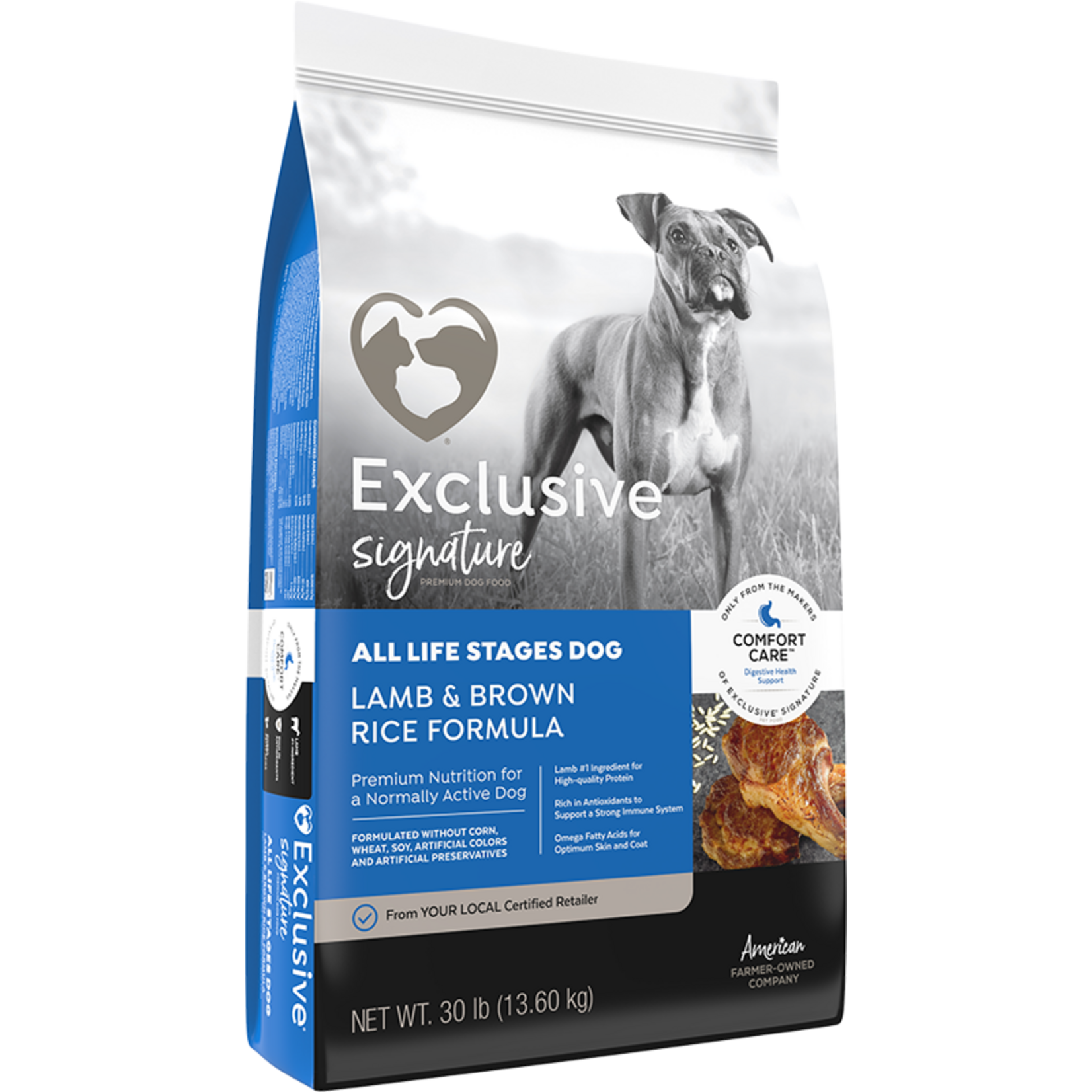 Exclusive PMI Exclusive Signature Lamb & Brown Rice Dry Dog Food - 30 lb