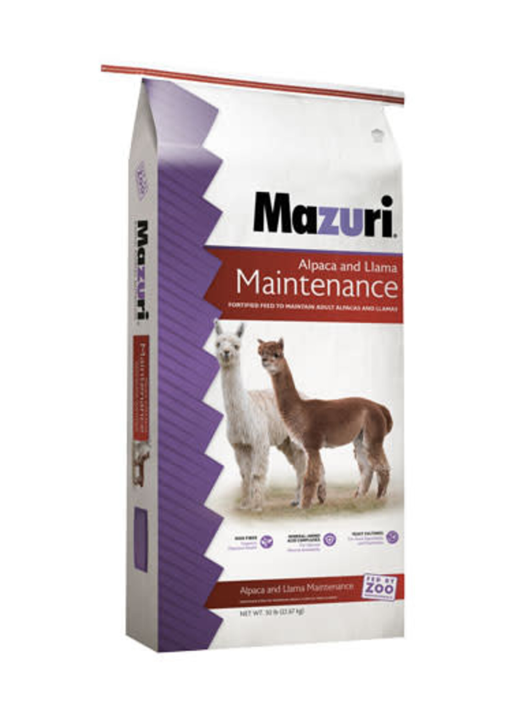 Mazuri Mazuri Alpaca & Llama Maintenance Diet Food - 50 lbs