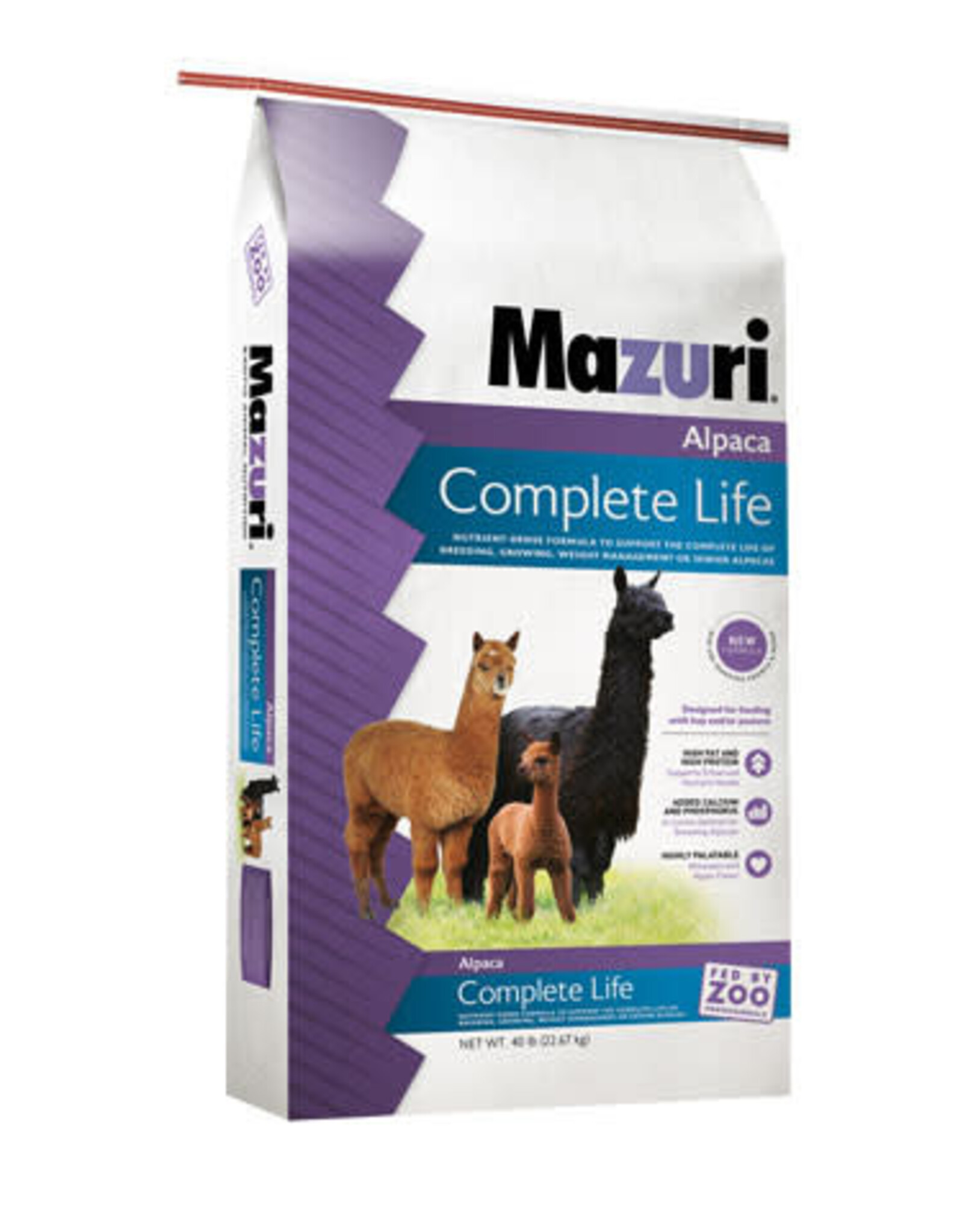 Mazuri Mazuri Alpaca & Llama Complete Life Food - 40 lbs