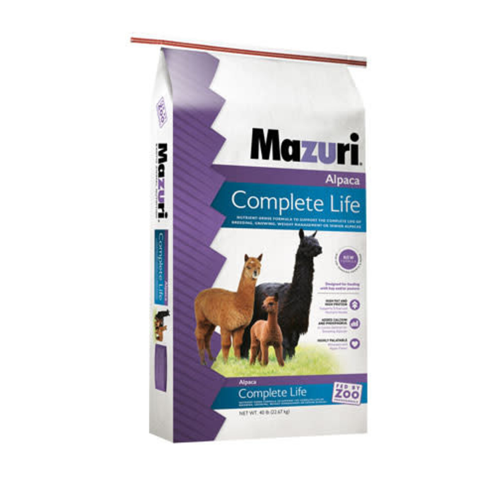 Mazuri Mazuri Alpaca & Llama Complete Life Food - 40 lbs