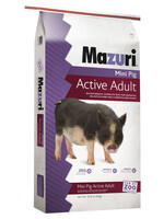 Mazuri Mazuri Mini Pig Active Adult Food - 25 lbs.