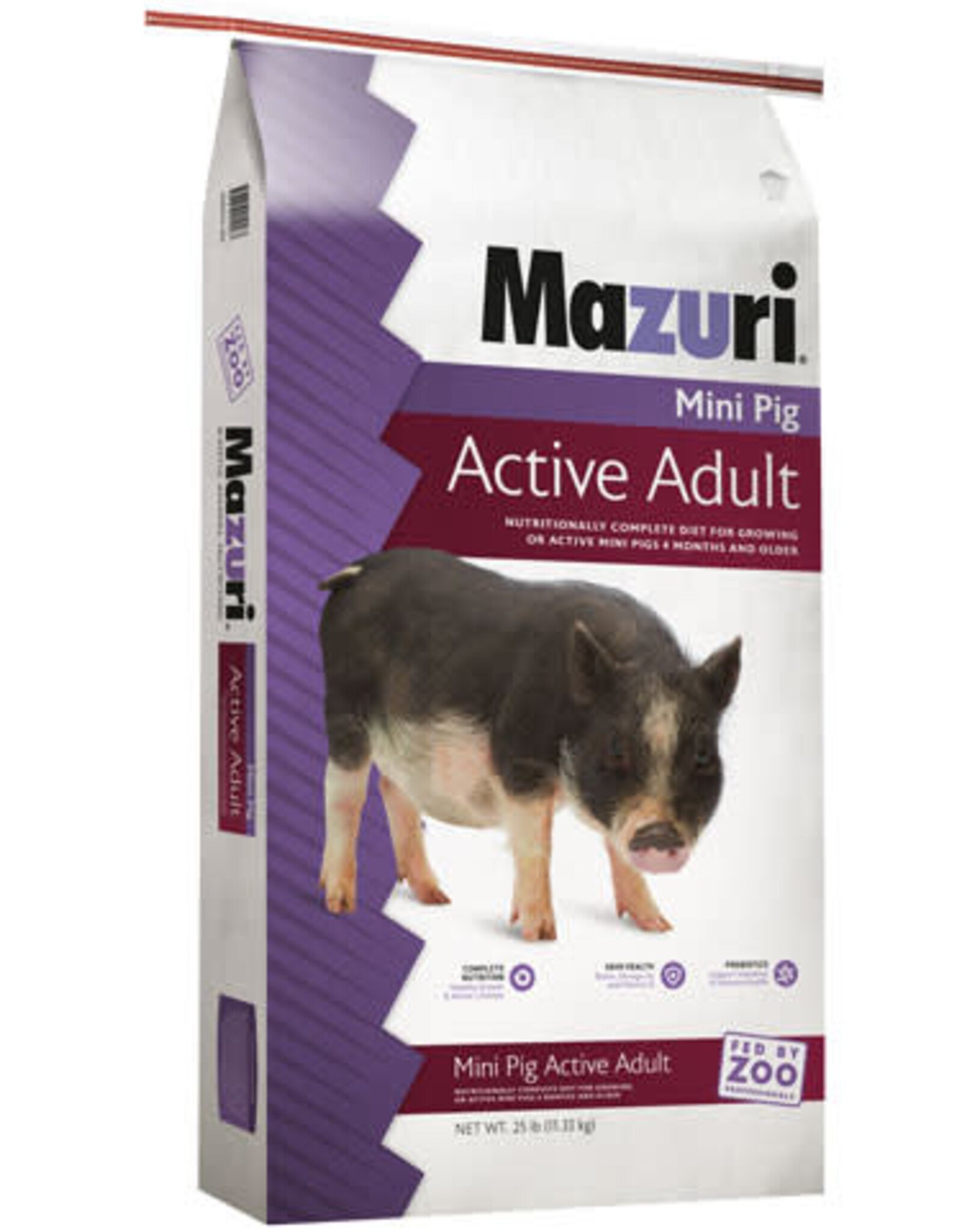 Mazuri Mazuri Mini Pig Active Adult Food - 25 lbs.