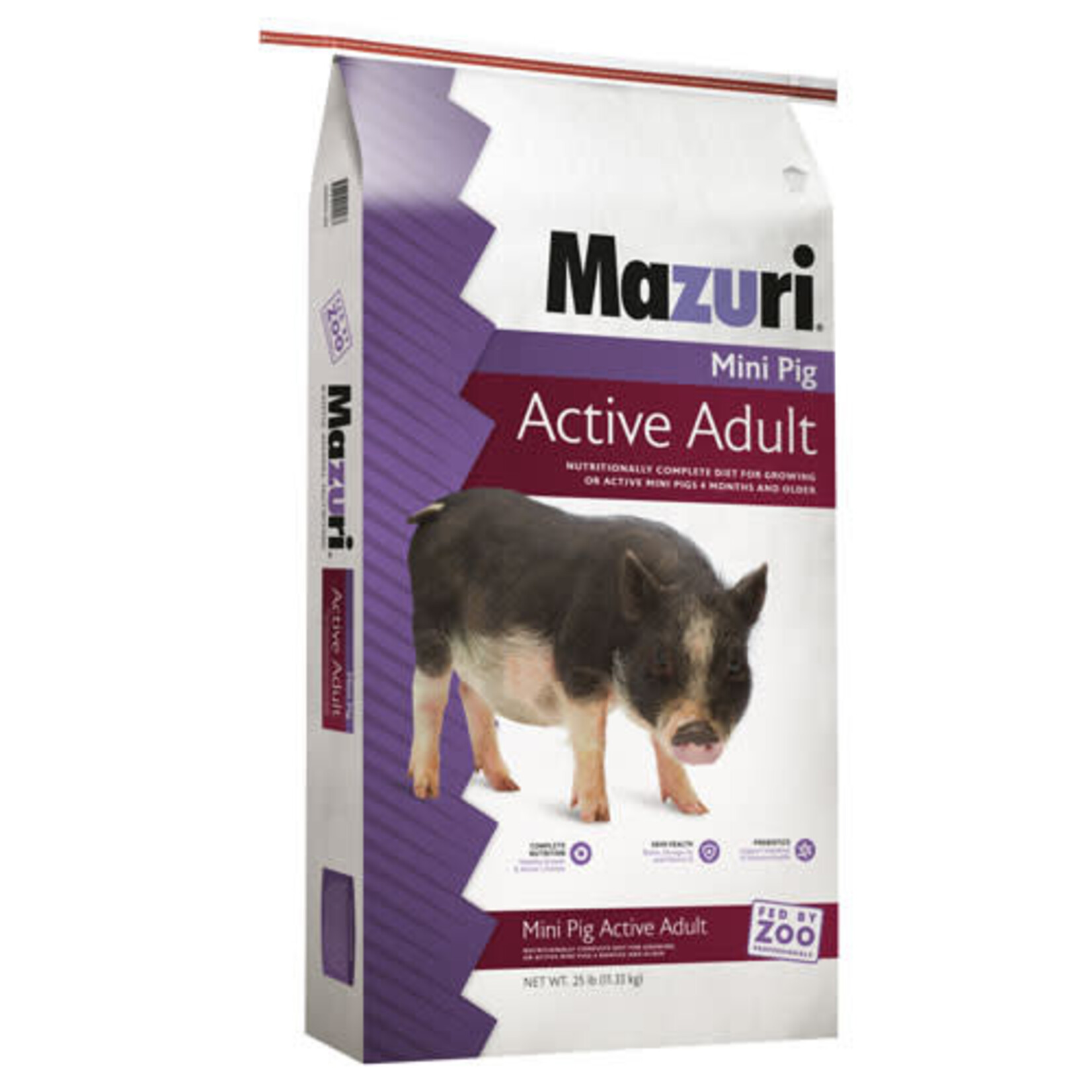 Mazuri Mazuri Mini Pig Active Adult Food - 25 lbs.