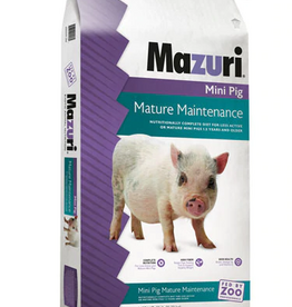 Mazuri Mazuri Mini Pig Mature Maintenance Food - 25 lbs