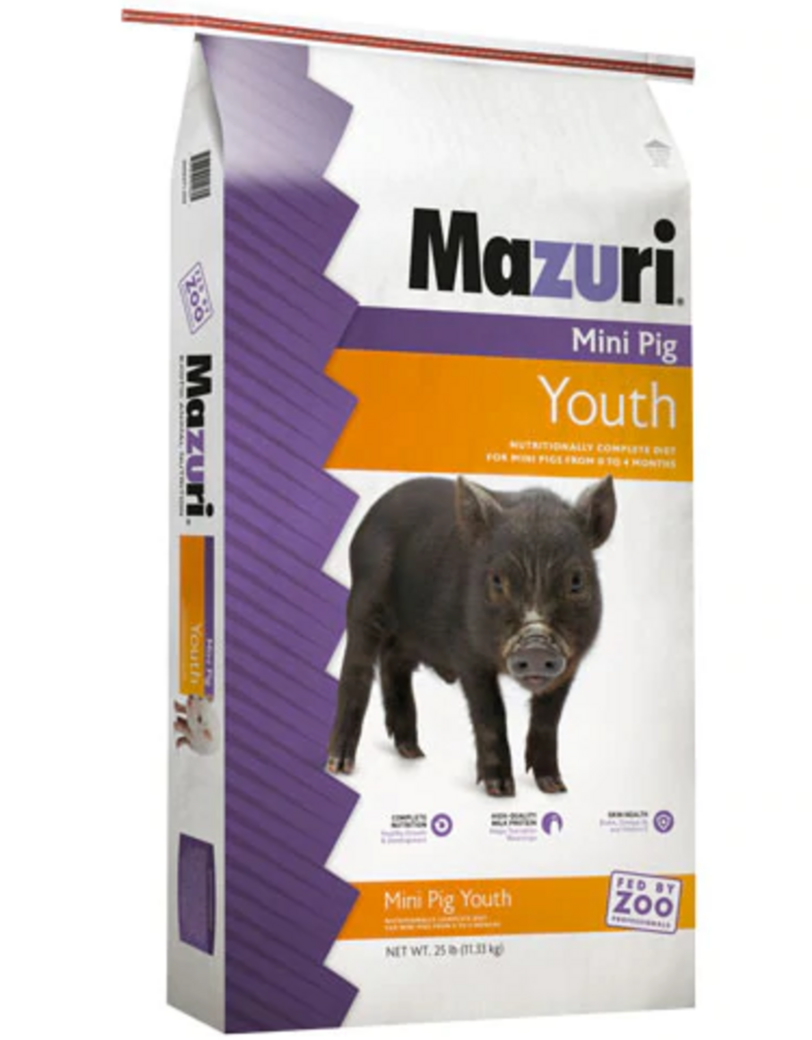 Mazuri Mazuri Mini Pig Youth Food - 25 lbs. (s/o)