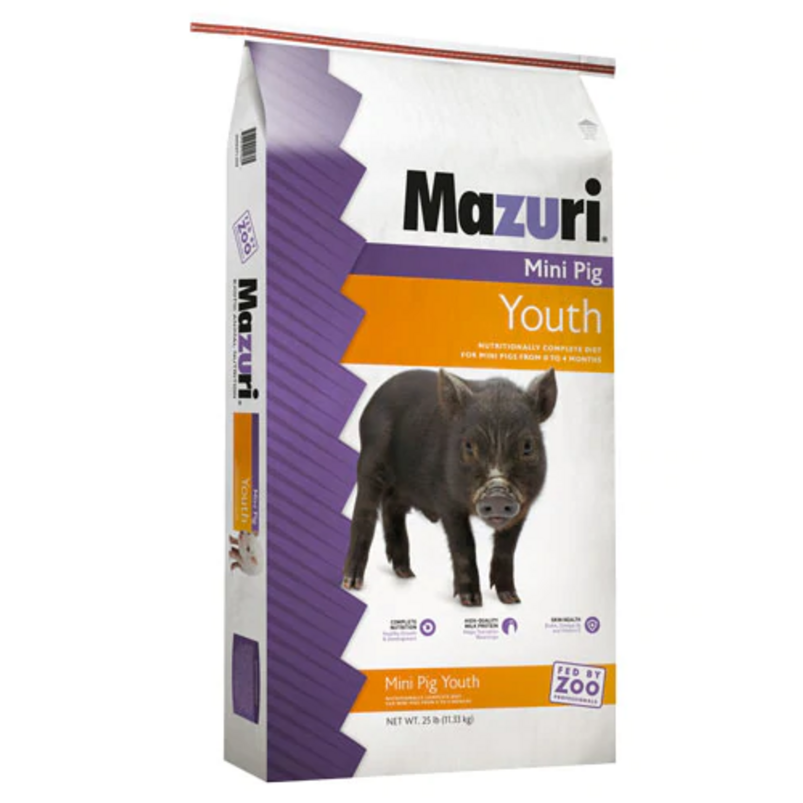 Mazuri Mazuri Mini Pig Youth Food - 25 lbs. (s/o)