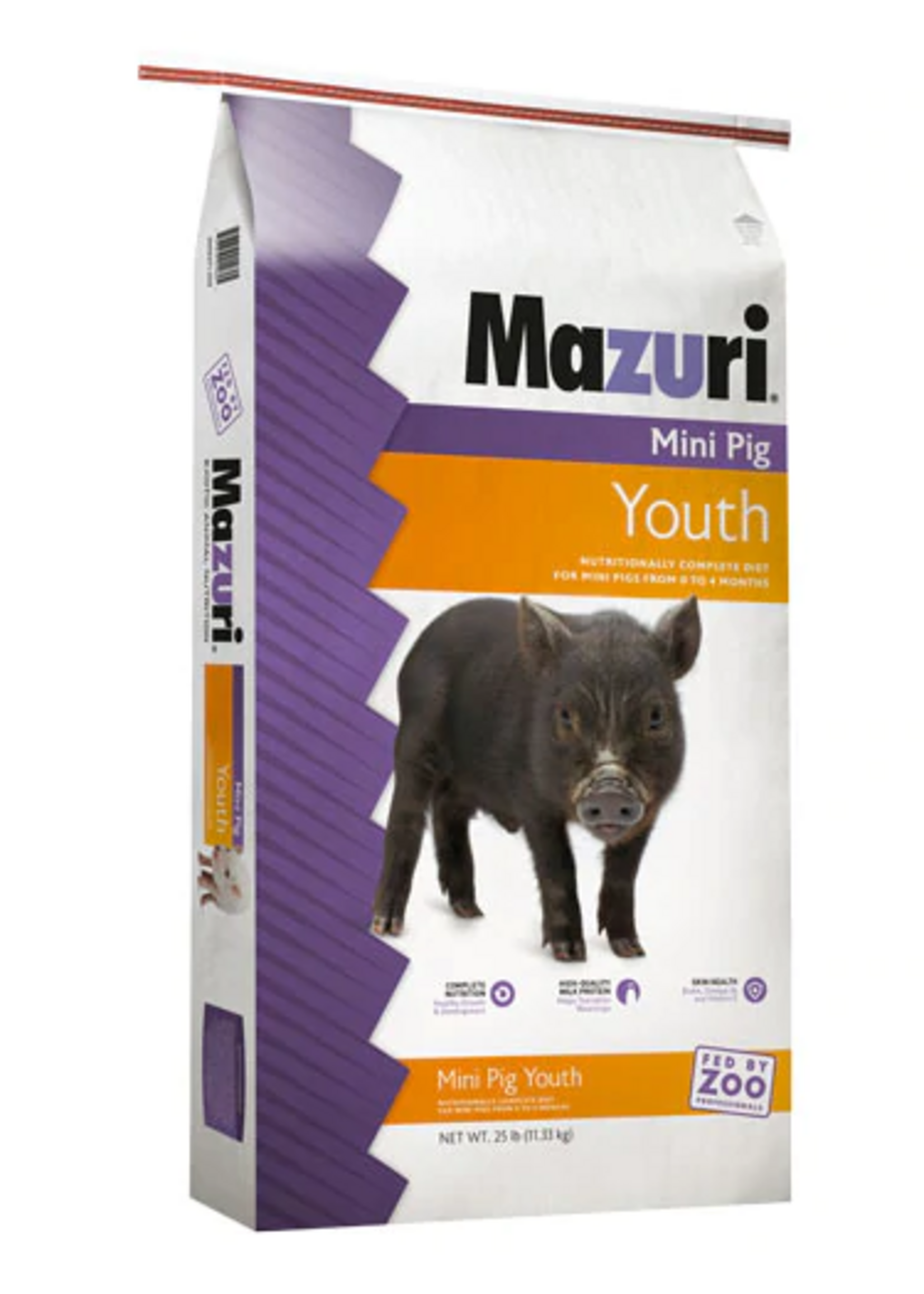 Mazuri Mazuri Mini Pig Youth Food - 25 lbs. (s/o)