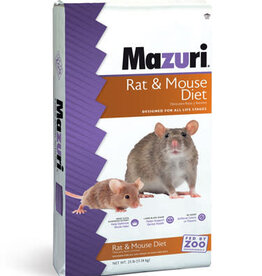 Mazuri Mazuri Rat & Mouse Diet - 25 lbs
