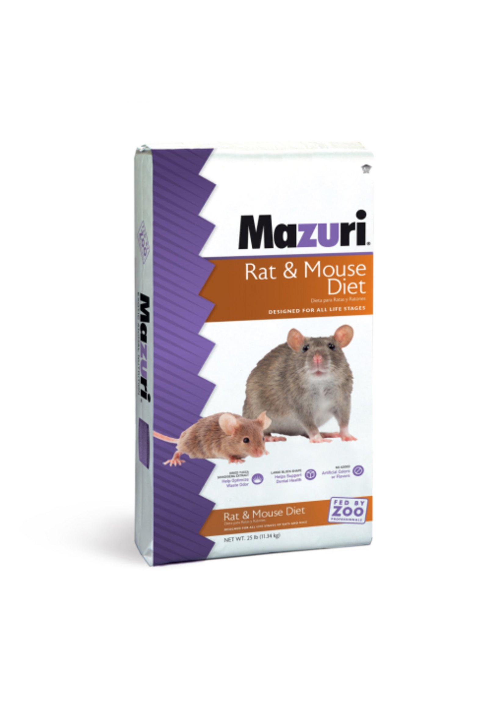 Mazuri Mazuri Rat & Mouse Diet - 25 lbs