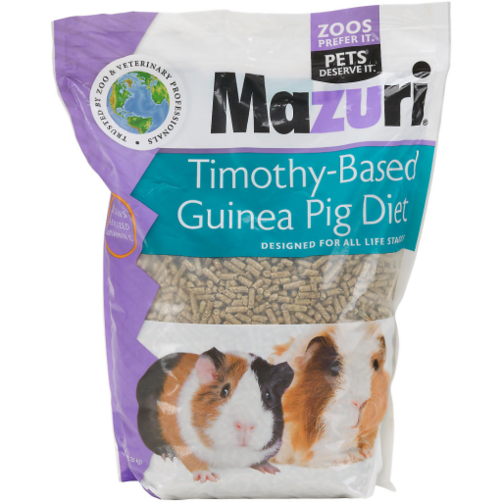 Mazuri Mazuri Timothy Hay-Based Guinea Pig Food - 5 lbs.