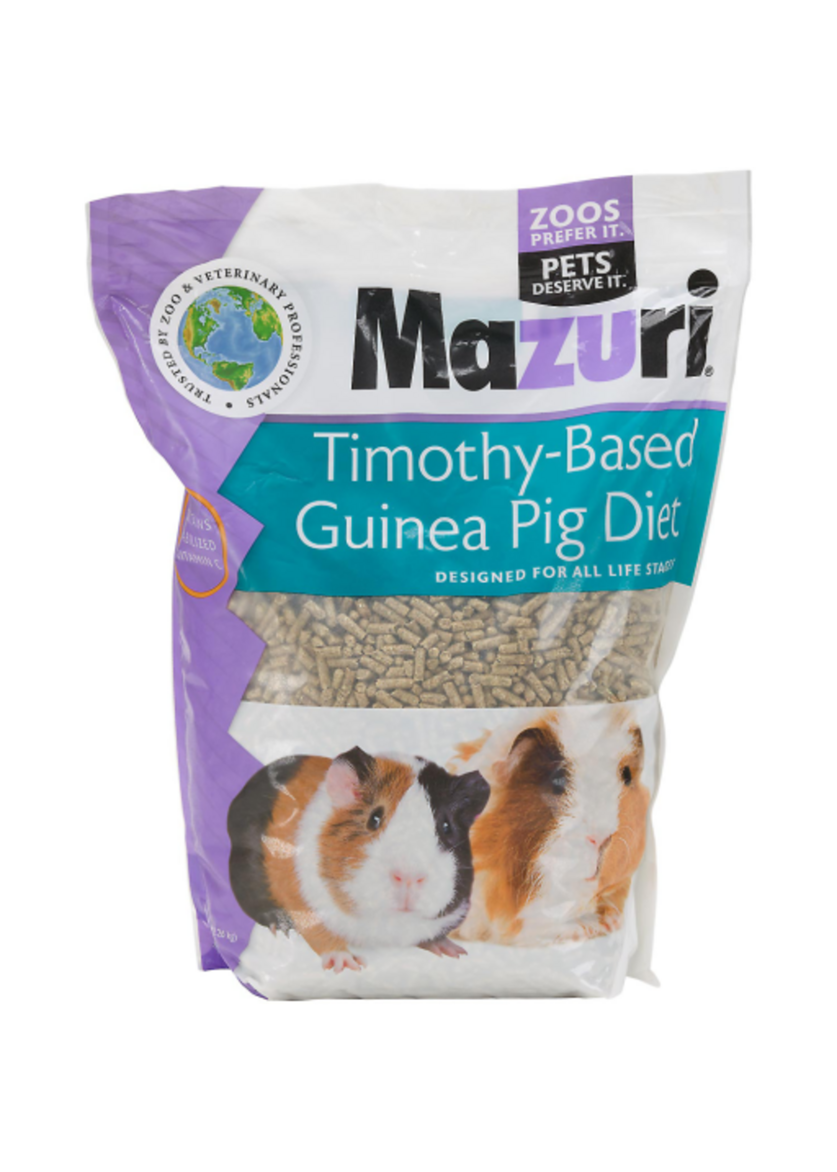 Mazuri Mazuri Timothy Hay-Based Guinea Pig Food - 5 lbs.