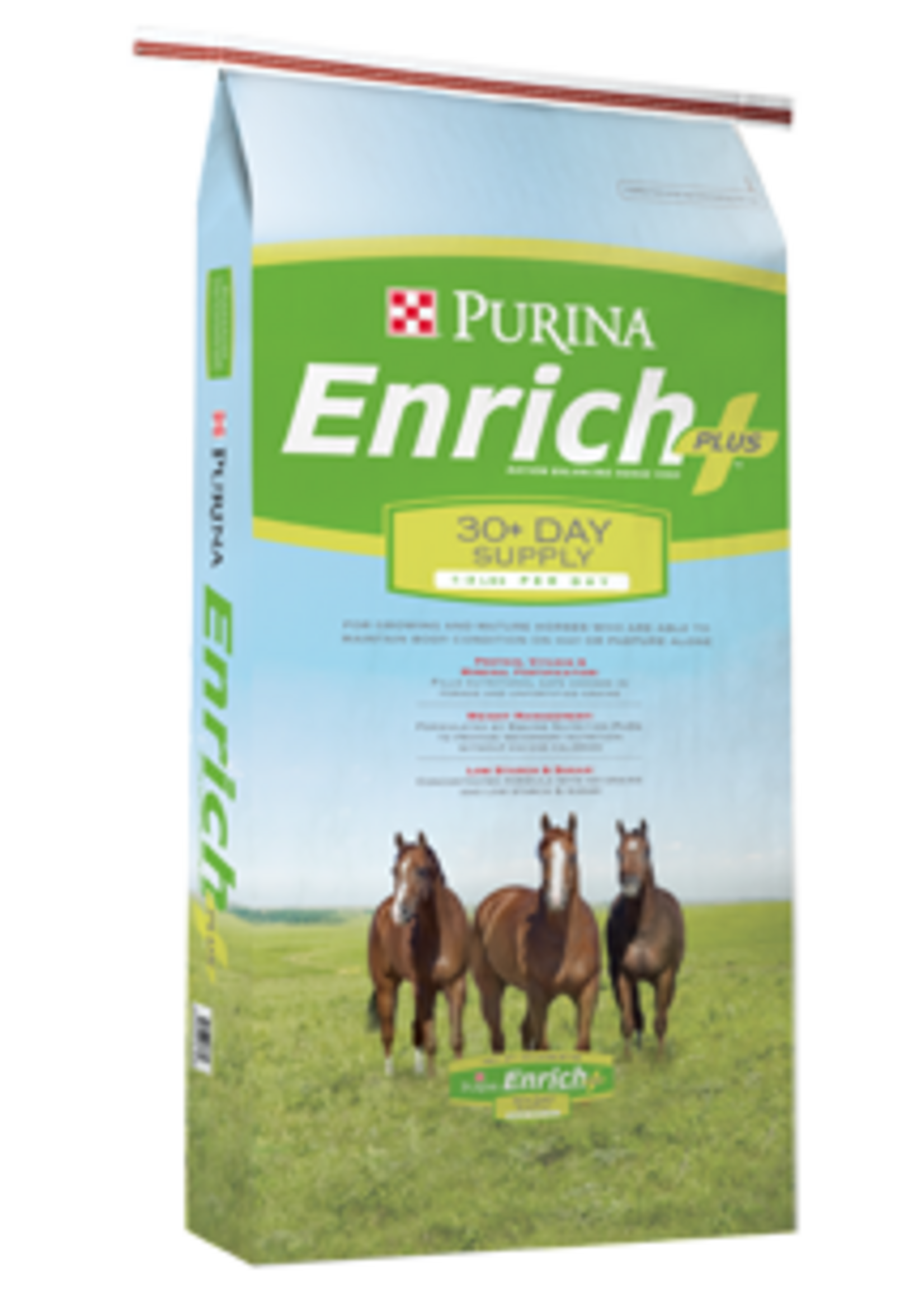 Purina Mills Purina Mills Enrich Plus 32% Ration Balancing Horse Feed - 50 lb.