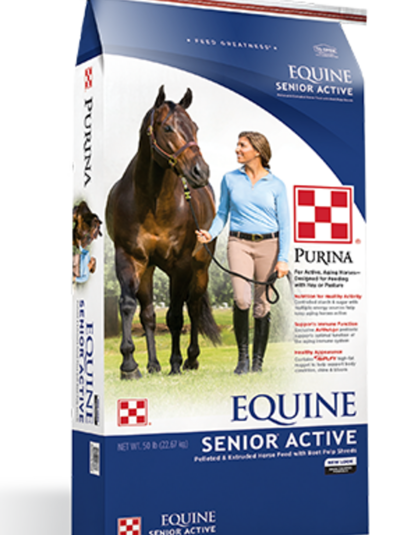 Purina Mills Purina Mills Equine Senior Active Horse Feed - 50 Lb.