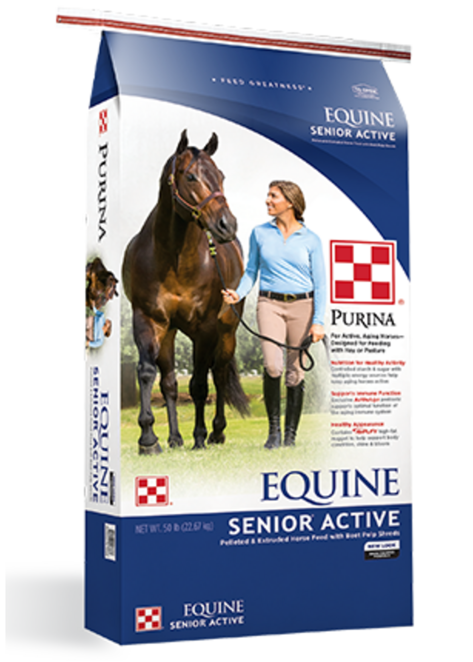 Purina Mills Purina Mills Equine Senior Active Horse Feed - 50 Lb.