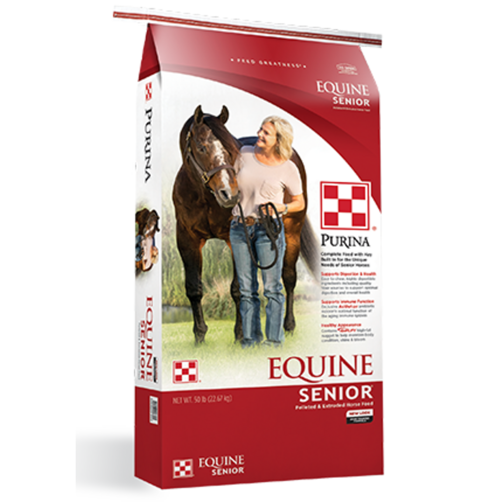 Purina Mills Purina Mills Equine Senior Horse Feed - 50 Lb.