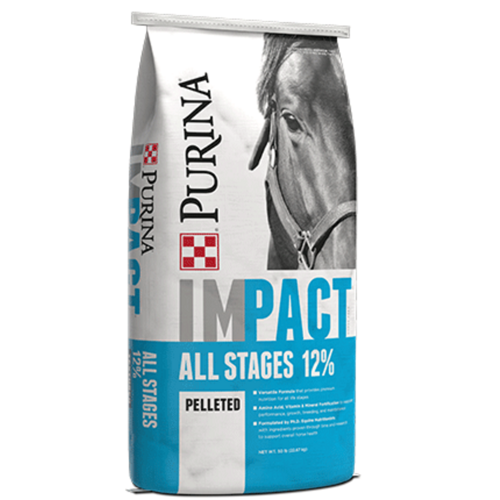 Purina Mills Purina Mills IMPACT ALL STAGES 12% PELLETED - 50 LB