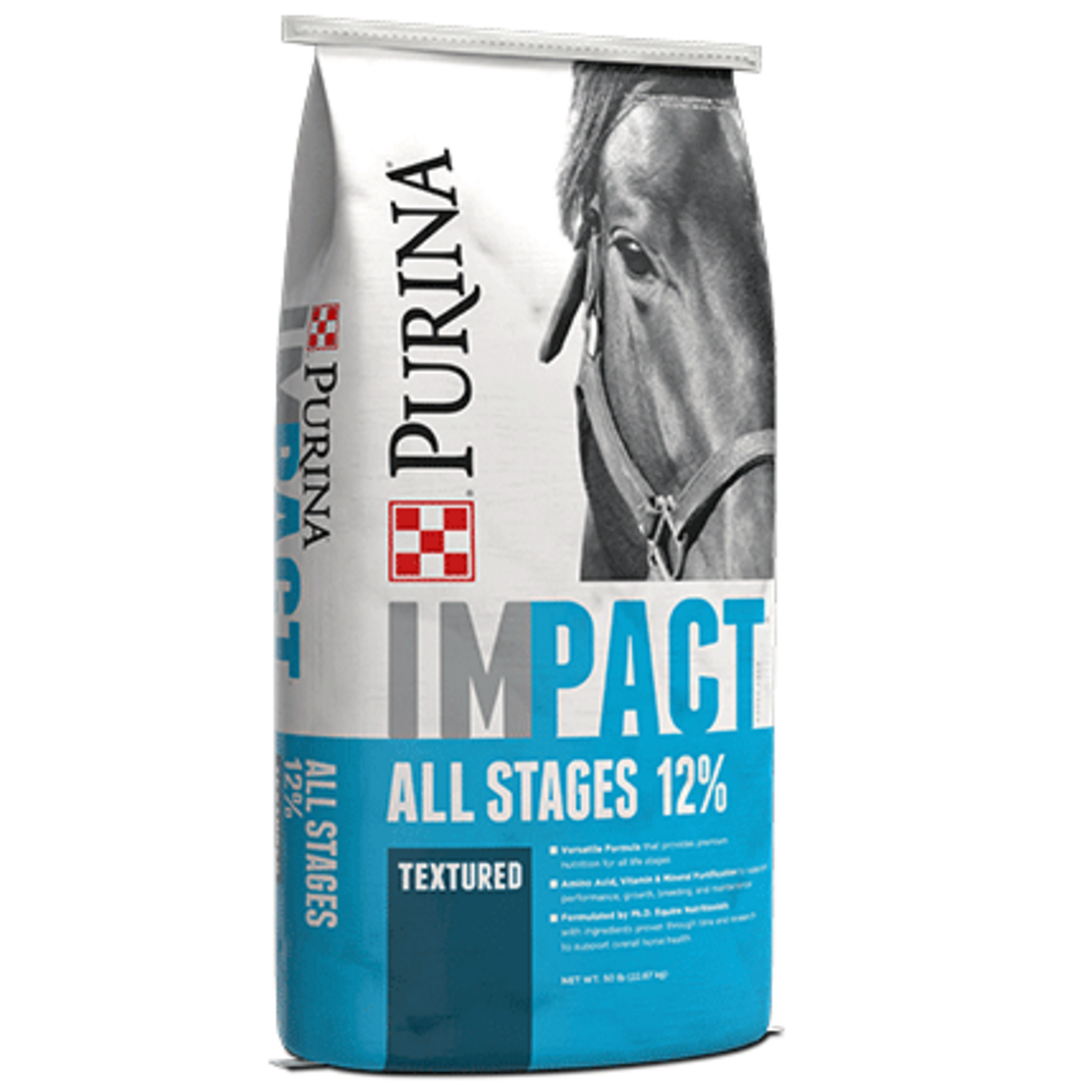 Purina Mills Purina Mills IMPACT ALL STAGES 12% TEXTURED SWEET - 50 lbs.